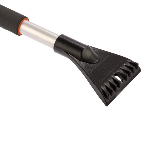 Щетка-сметка для снега со скребком телескопическая, поворотная голова, 690-910 мм Stels