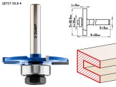 Фреза пазовая горизонтальная D=50.8 х L=4 х H=54мм, хвостовик 8мм, ЗУБР Фреза пазовая горизонтальная D=50.8 х L=4 х H=54мм, хвостовик 8мм, ЗУБР