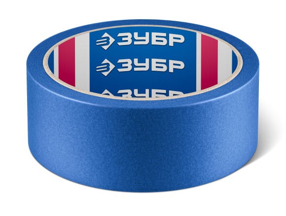 Лента малярная 48мм х 25м(синяя №100), для гладких и слегка шероховатых поверхностей, ЗУБР Лента малярная 48мм х 25м(синяя №100), для гладких и слегка шероховатых поверхностей, ЗУБР