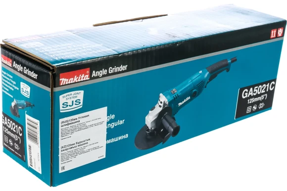 Шлифмашина углов. MAKITA GA5021C 1450 Вт 125х22,2 10000 об/мин