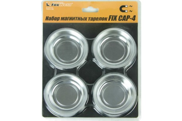 Набор магнитных тарелокFIXCAP-4, 4шт FoxWeld Набор магнитных тарелокFIXCAP-4, 4шт FoxWeld
