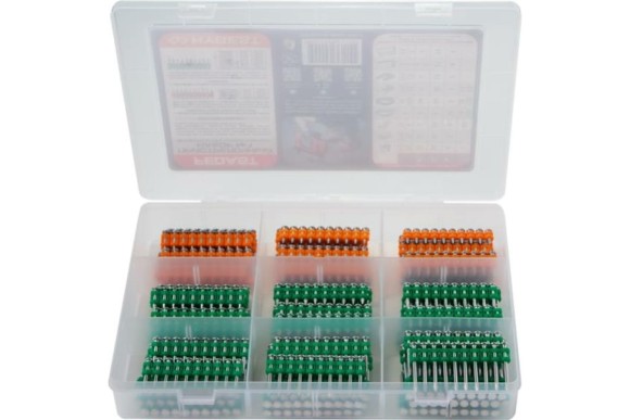 Пристрелочный набор гвоздей по бетону и металлу №1, FD-ComboPack-CN-1,Fedast 