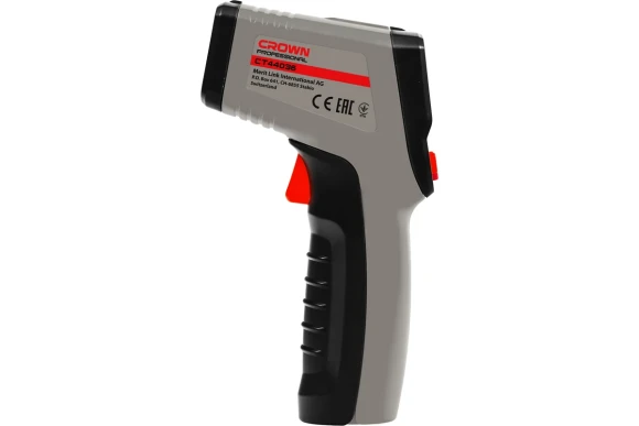 Пирометр инфракрасный CROWN CT44036, 1,2*ААА,-50- +4000гр,+/-1,5гр