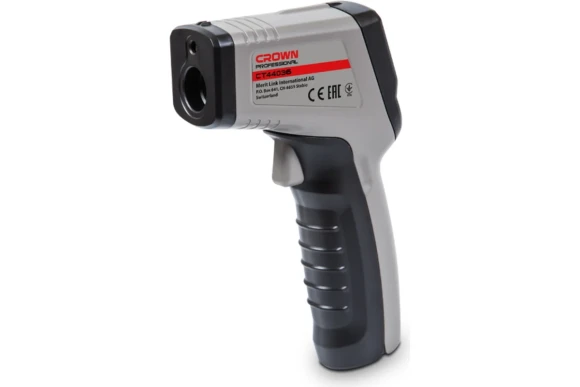 Пирометр инфракрасный CROWN CT44036, 1,2*ААА,-50- +4000гр,+/-1,5гр