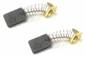 Щётка гр.302 для Makita 5*11*17мм (2шт) пружина пятак-уши
