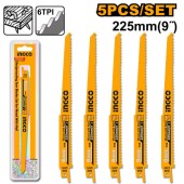 Полотно для сабельной пилы INGCO дерево с гвоздями 225*19мм,RSB1111DF Полотно для сабельной пилы INGCO дерево с гвоздями 225*19мм,RSB1111DF