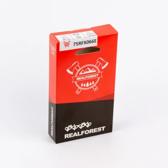 Цепь пильная "RealForest" / шаг 0,325 / толщина 1,6 мм./ 75 звеньев