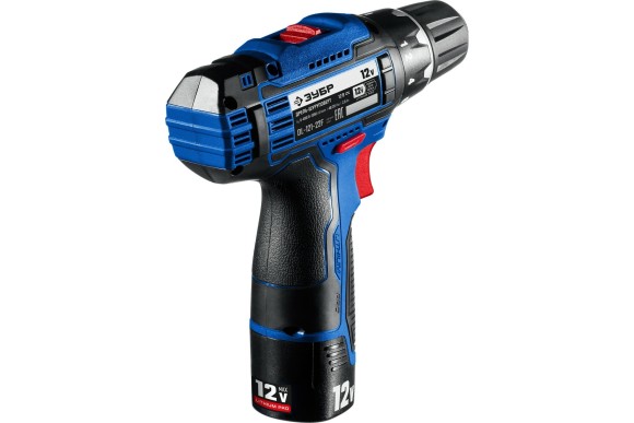 Шуруповёрт аккум. ЗУБР DL-121-22F, 12В, 40Н*м, 1350об/мин, АКБ 2-шт (2А*ч) +LED-фонарь, в кейсе Шуруповёрт аккум. ЗУБР DL-121-22F, 12В, 40Н*м, 1350об/мин, АКБ 2-шт (2А*ч) +LED-фонарь, в кейсе