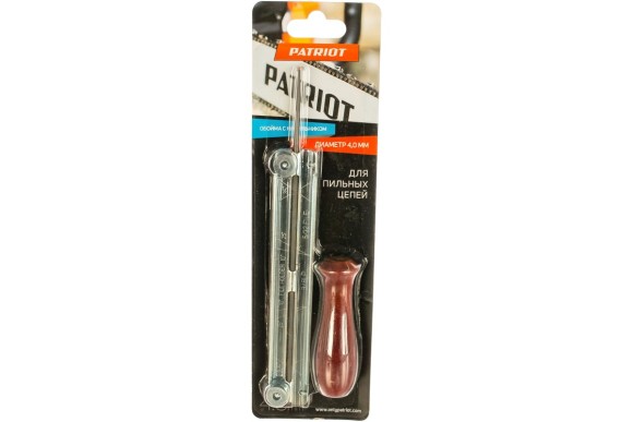 Напильник круглый с плашкой PG-FG 4.0, 4мм PATRIOT Напильник круглый с плашкой PG-FG 4.0, 4мм PATRIOT