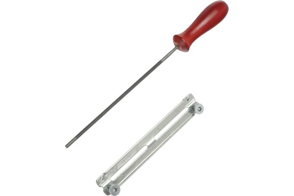 Напильник круглый с плашкой PG-FG 4.0, 4мм PATRIOT Напильник круглый с плашкой PG-FG 4.0, 4мм PATRIOT