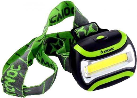 Фонарь налобный 3-х режим. 180 люм Космос Фонарь налобный 3-х режим. 180 люм Космос