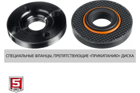 Шлифмашина угловая ЗУБР УШМ-125-1105 ЭТ, 1100Вт, 125мм, 3000-11000об/мин, Мастер, в коробке