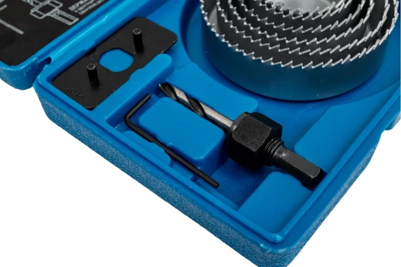 Набор коронок по дереву Эксперт 8 предметов, 51-102 мм ЗУБР 