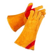 Краги спилковые"Восточные тигры" с подкадкладкой р11 Краги спилковые"Восточные тигры" с подкадкладкой р11