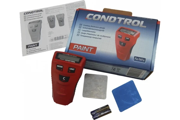 Толщиномер Condtrol Paint Сheck , 0-1800мкм,± 0.03 мм Толщиномер Condtrol Paint Сheck , 0-1800мкм,± 0.03 мм