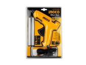Пистолет клеевой INGCO GG148, 100Вт,18г/мин,+2 стержня Пистолет клеевой INGCO GG148, 100Вт,18г/мин,+2 стержня