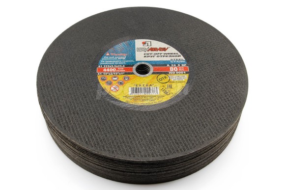 Диск отрезной 355 х 3,5 х 25,4мм.по металлу Луга Диск отрезной 355 х 3,5 х 25,4мм.по металлу Луга