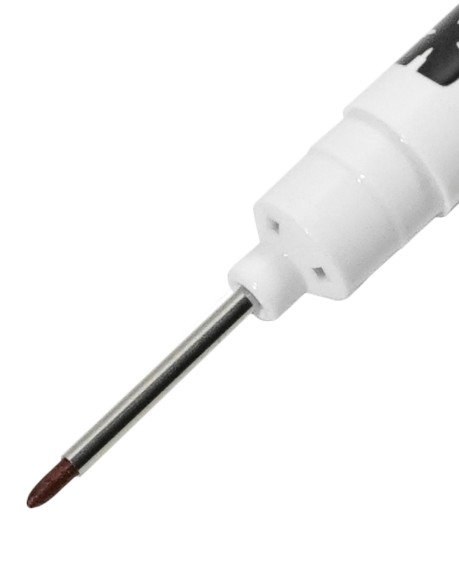 Маркер перманентный чёрный, удлинённый наконечник 0,5мм Pika LEKON 012581 Маркер перманентный чёрный, удлинённый наконечник 0,5мм Pika LEKON 012581