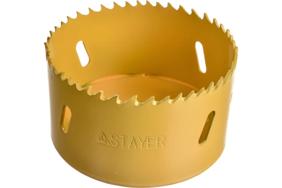 Коронка биметаллическая 76мм, металл/дерево, ProCUT STAYER Коронка биметаллическая 76мм, металл/дерево, ProCUT STAYER