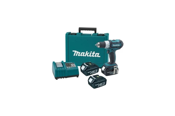 Шуруповёрт аккум. MAKITA DDF453RFE  42Н/м,18В,3,0А/ч,2шт* Li-ion кейс
