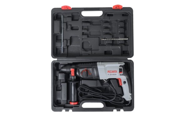 Перфоратор Ресанта П-28-800К,800В, 3,4Дж,28мм. Перфоратор Ресанта П-28-800К,800В, 3,4Дж,28мм.