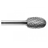 Бор-фреза тв.спл. E(овал) 9,6*16/60-6мм PREMIUM D.BOR