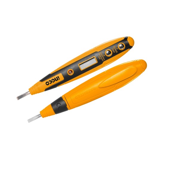 Отвертка-тестер INGCO 4*135мм,AC 12-500В, HSDT2201