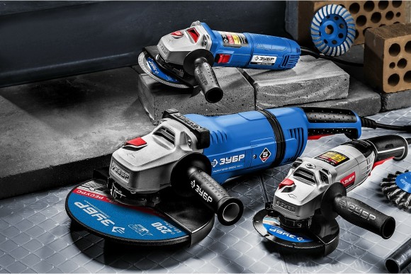 Шлифмашина угловая ЗУБР УШМ-П125-1400 ПСТ, 1400Вт, 125мм, 11000об/мин, Профи, в коробке