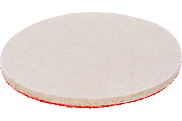 Круг полировальный фетровый под липучку 125мм, STAYER Круг полировальный фетровый под липучку 125мм, STAYER