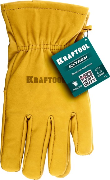 Перчатки кожаные EXTREM, XL KRAFTOOL Перчатки кожаные EXTREM, XL KRAFTOOL