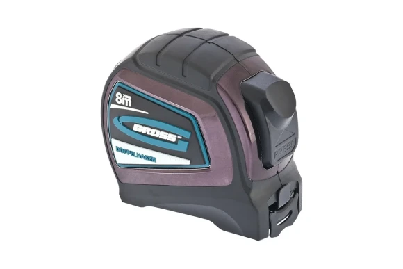 Рулетка 8м*25мм,Doppelhaken  GROSS 31125