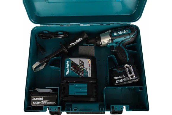 Шуруповёрт аккум. MAKITA DDF451RFE 80Н/м,18В,3,0А/ч,2шт* Li-ion кейс Шуруповёрт аккум. MAKITA DDF451RFE 80Н/м,18В,3,0А/ч,2шт* Li-ion кейс