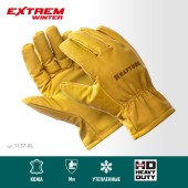 Перчатки кожаные EXTREM, XL утепленные KRAFTOOL Перчатки кожаные EXTREM, XL утепленные KRAFTOOL