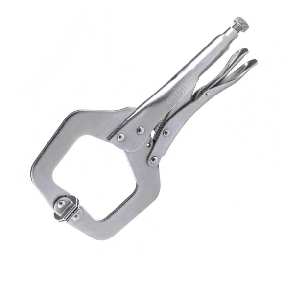 Клещи с фиксатором Сибртех С-образные, 270 мм, 18426 Клещи с фиксатором Сибртех С-образные, 270 мм, 18426