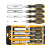 Набор стамесок INGCO 140мм.4шт.HKTWC0401 INDUSTRIAL