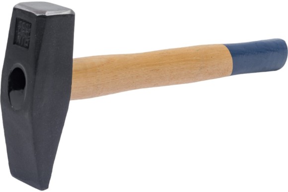 Молоток слесарный 1000г, деревянная рукоять, РемоКолор Молоток слесарный 1000г, деревянная рукоять, РемоКолор