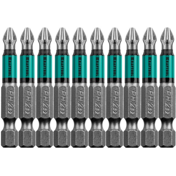 Бита PH2 х 50мм, 26122-2-50-10 Kraftool
