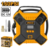 Компрессор автомобильный INGCO AAC1601, 11Бар, 35л/мин, 12V, 100Вт Компрессор автомобильный INGCO AAC1601, 11Бар, 35л/мин, 12V, 100Вт