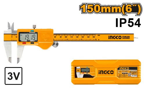 Штангенциркуль электронный  INGCO 150 мм.HDCD28150