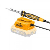 Паяльник аккумуляторный INGCO CSILI2001,20В Li-ion-0шт,нагрев 3-5 мин Паяльник аккумуляторный INGCO CSILI2001,20В Li-ion-0шт,нагрев 3-5 мин