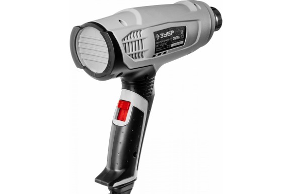 Фен технический ЗУБР ФТ-2000, 2000Вт, 350/650°С, 3 насадки, в коробке
