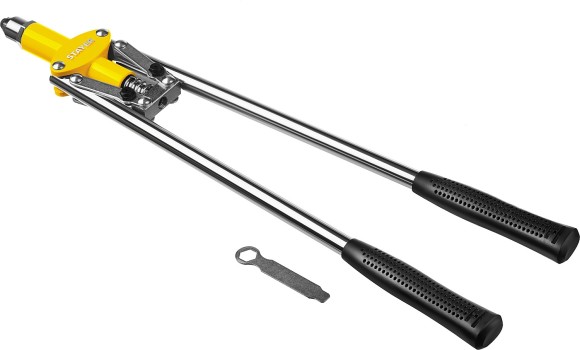 Заклёпочник двуручный 530мм, заклёпки (2.4/3.2/4.0./4.8мм), MX-48 STAYER Заклёпочник двуручный 530мм, заклёпки (2.4/3.2/4.0./4.8мм), MX-48 STAYER