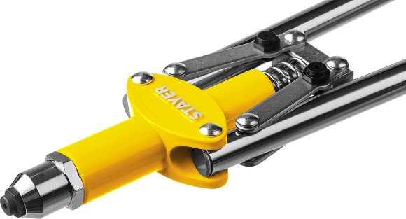 Заклёпочник двуручный 530мм, заклёпки (2.4/3.2/4.0./4.8мм), MX-48 STAYER Заклёпочник двуручный 530мм, заклёпки (2.4/3.2/4.0./4.8мм), MX-48 STAYER