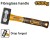 Кувалда INGCO 1500гр.фиберглас,HSTH81500 INDUSTRIAL