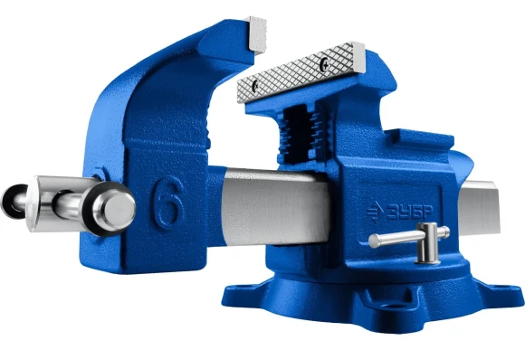 Тиски слесарные 150мм Профессионал, поворотные ЗУБР Тиски слесарные 150мм Профессионал, поворотные ЗУБР