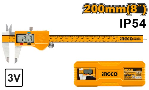 Штангенциркуль электронный  INGCO 200 мм.HDCD28200