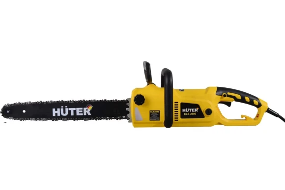 Электропила HUTER ELS-2800, 2800Вт, продольный двигатель, шина 45см, 3/8, 1.3, 62 звеньев Электропила HUTER ELS-2800, 2800Вт, продольный двигатель, шина 45см, 3/8, 1.3, 62 звеньев