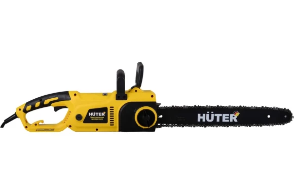 Электропила HUTER ELS-2800, 2800Вт, продольный двигатель, шина 45см, 3/8, 1.3, 62 звеньев Электропила HUTER ELS-2800, 2800Вт, продольный двигатель, шина 45см, 3/8, 1.3, 62 звеньев
