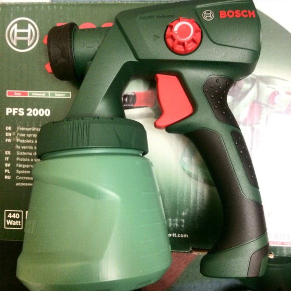 Пистолет для распылитель BOSCH PFS1000/2000 fine