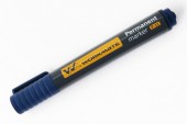 Маркер перманентный синий 3мм, Workmate Маркер перманентный синий 3мм, Workmate